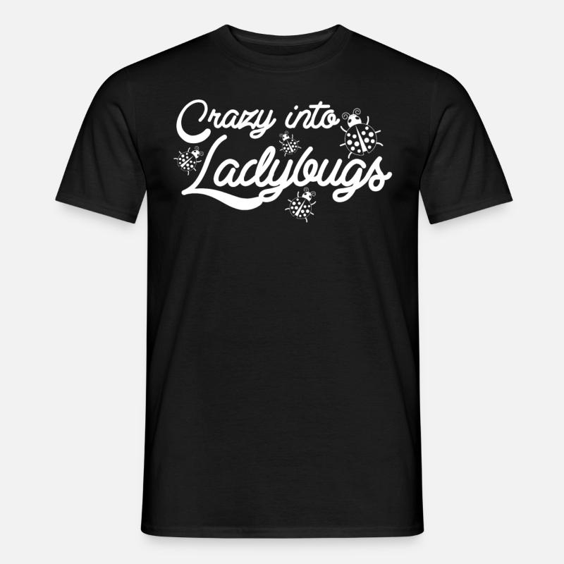 Ladybugs Ladybug - Männer T-Shirt - Schwarz
