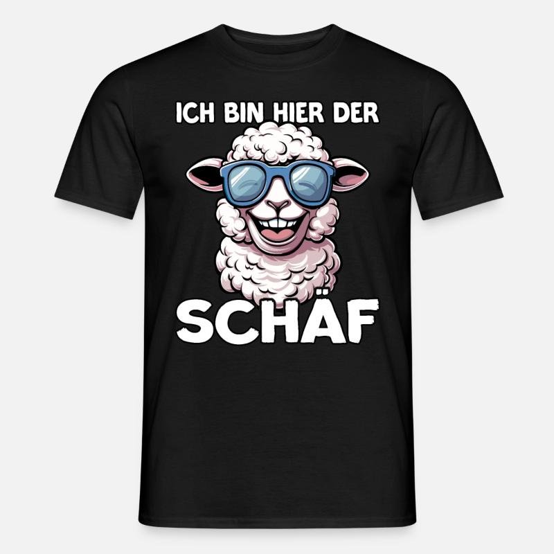 Schäff | Chef | Teamleiter | Abteilungsleiter - Männer T-Shirt - Schwarz