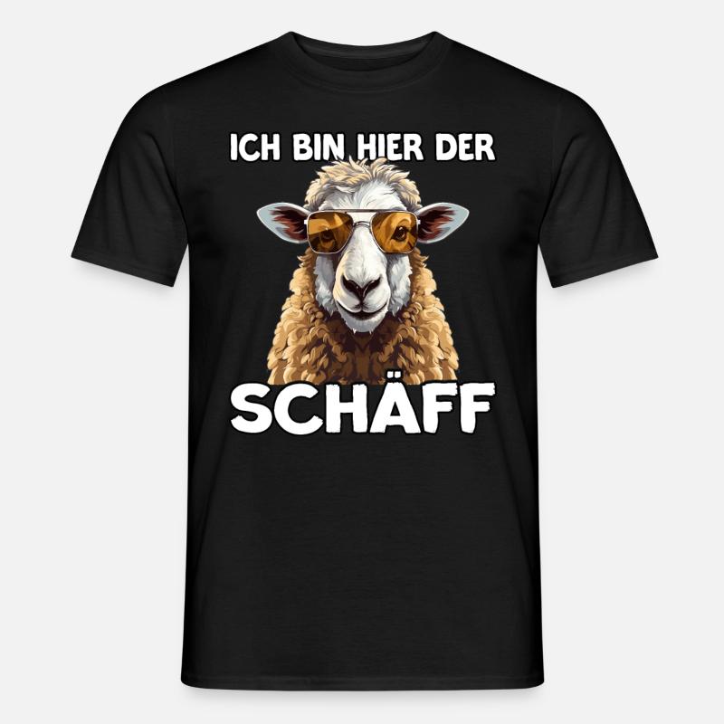 Schäff | Chef | Teamleiter| Abteilungsleiter - Männer T-Shirt - Schwarz