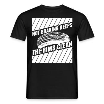 Traffic Rush Hour Driver Commuting Car - Männer T-Shirt - Schwarz - Vorne - AI Model Male 178 light (178cm)