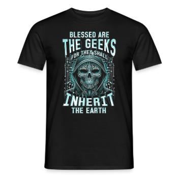 Robotik Ingenieur - Männer T-Shirt - Schwarz - Vorne - AI Model Male 178 light (178cm)