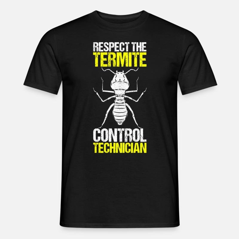 Schädlingsbekämpfung Kammerjäger - Männer T-Shirt - Schwarz