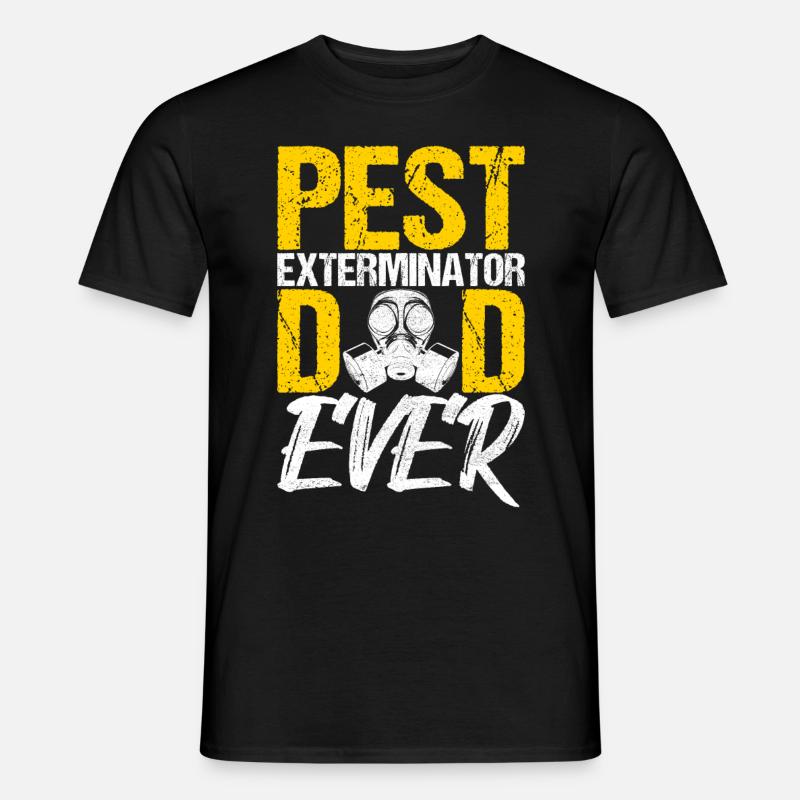 Pest Control Exterminator - Men’s T-shirt - black