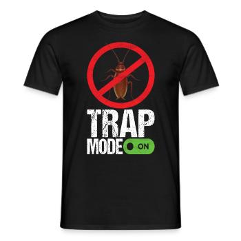 Exterminateurs de lutte antiparasitaire - T-shirt homme - noir - Devant - AI Model Male 178 light (178cm)