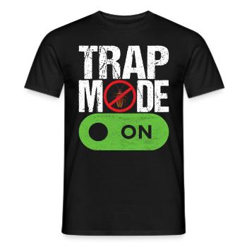 Pest Control Exterminators - Men's T-Shirt - black - Front - AI Model Male 178 light (178cm)