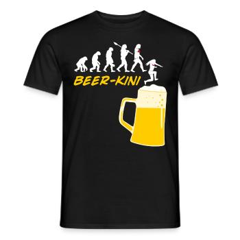 Beer Drinking Brewing Home Brewery - Männer T-Shirt - Schwarz - Vorne - AI Model Male 178 light (178cm)