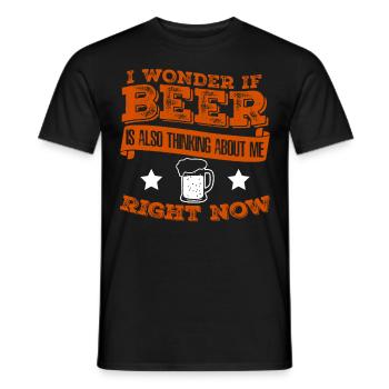 Beer Brewing Craft Beer Malt - Men's T-Shirt - black - Front - AI Model Male 178 light (178cm)