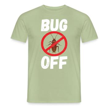 Schädlingsbekämpfung Kammerjäger - Männer T-Shirt - Sage - Vorne - AI Model Male 178 light (178cm)