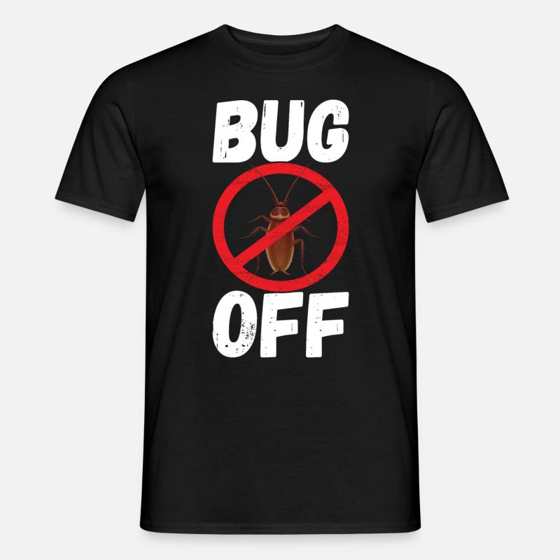 Pest Control Exterminator - Men’s T-shirt - black