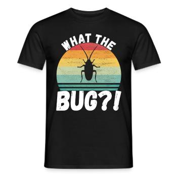 Exterminateur de lutte antiparasitaire - T-shirt homme - noir - Devant - AI Model Male 178 light (178cm)