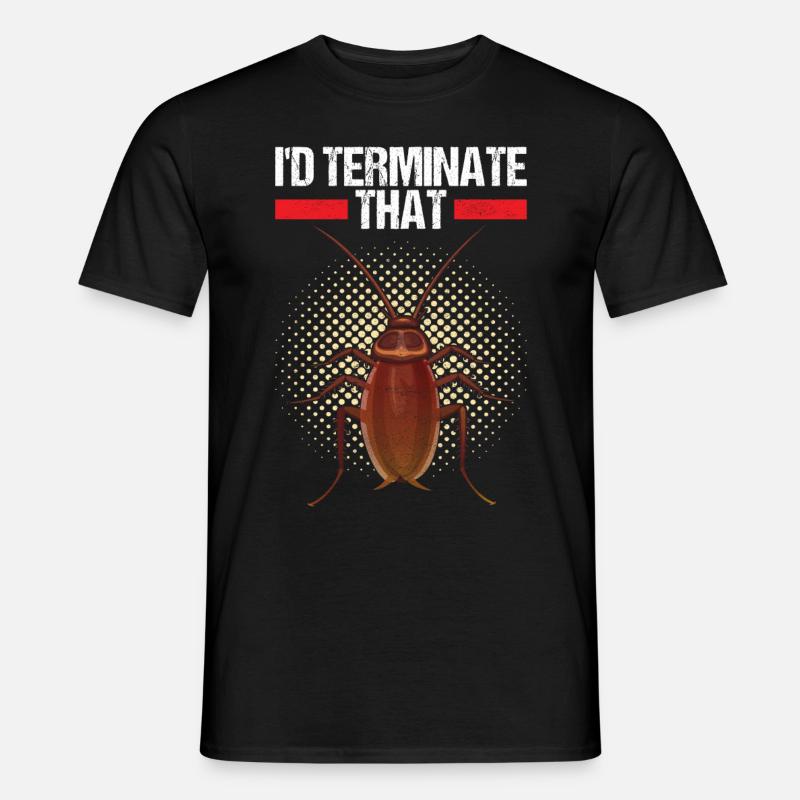 Schädlingsbekämpfung Kammerjäger - Männer T-Shirt - Schwarz