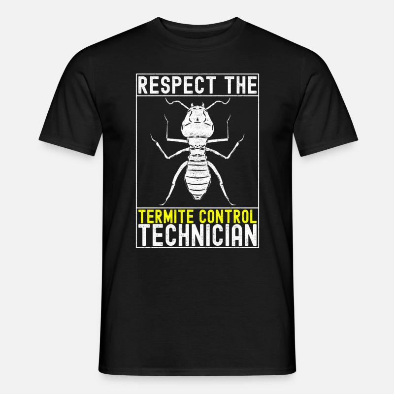 Schädlingsbekämpfung Kammerjäger - Männer T-Shirt - Schwarz
