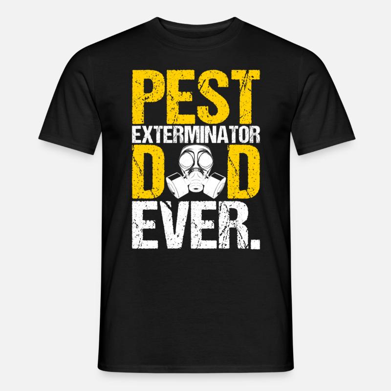 Pest Control Exterminator - Men’s T-shirt - black