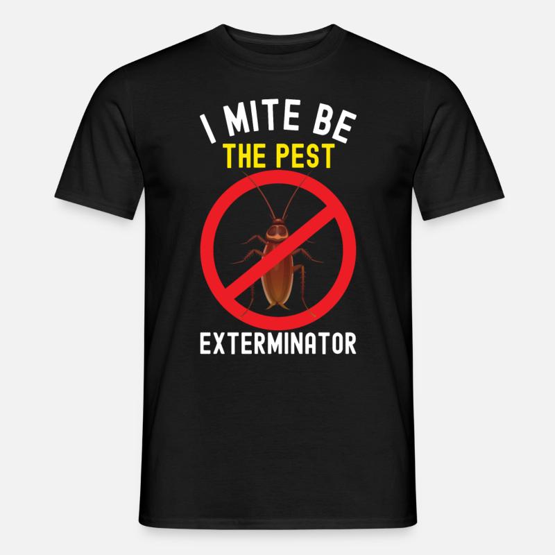 Schädlingsbekämpfung Kammerjäger - Männer T-Shirt - Schwarz