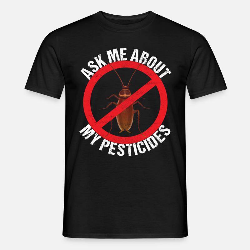 Pest Control Exterminators - Men's T-shirt - black