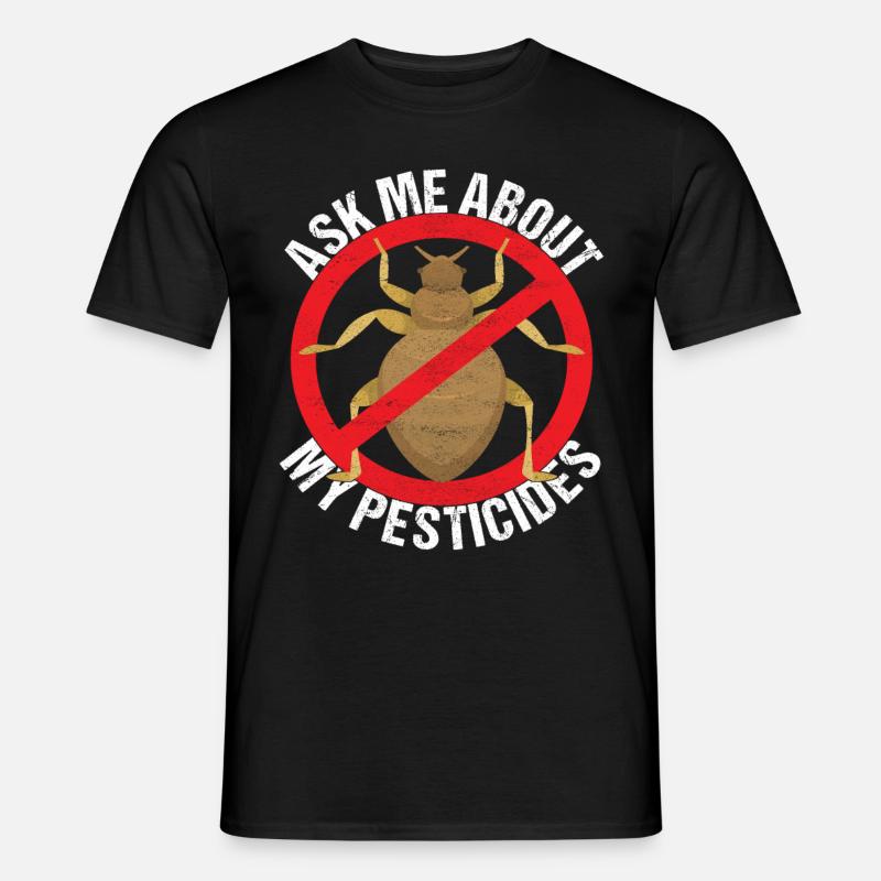 Schädlingsbekämpfung Kammerjäger - Männer T-Shirt - Schwarz