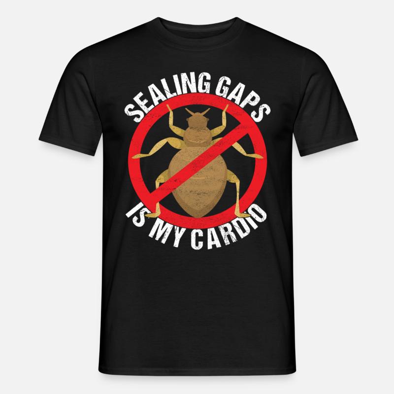 Schädlingsbekämpfung Kammerjäger - Männer T-Shirt - Schwarz
