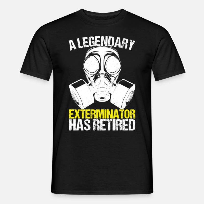Pest Control Exterminator - Men’s T-shirt - black