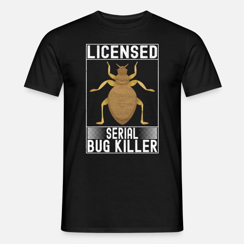 Schädlingsbekämpfung Kammerjäger - Männer T-Shirt - Schwarz