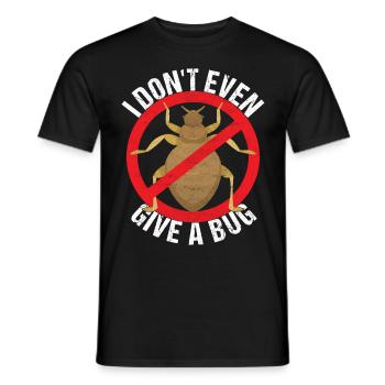 Pest Control Exterminators - Men's T-Shirt - black - Front - AI Model Male 178 light (178cm)