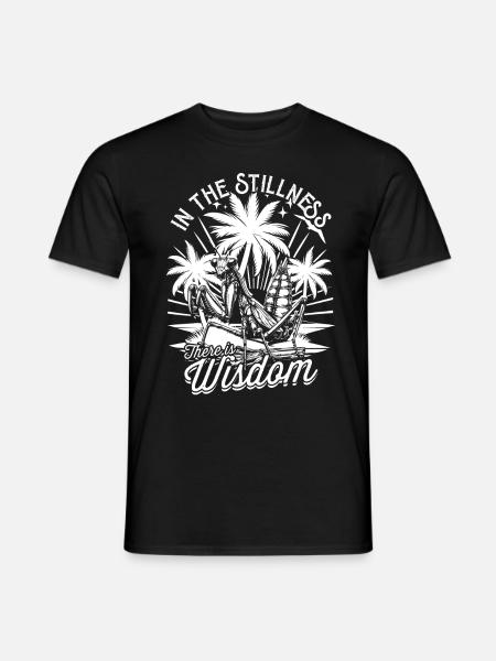 Gottesanbeterin Fangheuschrecken - Männer T-Shirt - Schwarz