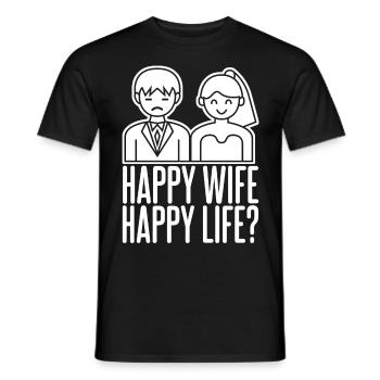 Bride Groom Best Man Wedding Groomsmen - Männer T-Shirt - Schwarz - Vorne - AI Model Male 178 light (178cm)