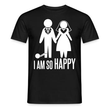 Best Man Wedding Bride Groomsmen Groom - Männer T-Shirt - Schwarz - Vorne - AI Model Male 178 light (178cm)