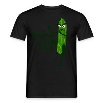 Qi Gong Cucumber Thai Chi Chigong Qigong - Männer T-Shirt - Schwarz - Vorne - AI Model Male 178 light (178cm)