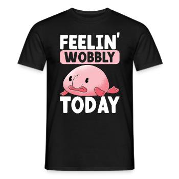 Süßer Blobfisch Hässlicher Fisch - Männer T-Shirt - Schwarz - Vorne - AI Model Male 178 light (178cm)