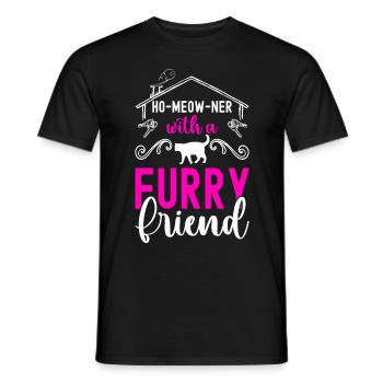 Pendaison de crémaillère des propriétaires - T-shirt homme - noir - Devant - AI Model Male 178 light (178cm)