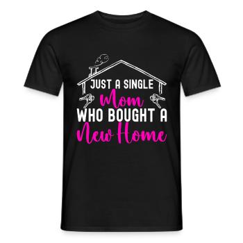 Pendaison de crémaillère des propriétaires - T-shirt homme - noir - Devant - AI Model Male 178 light (178cm)