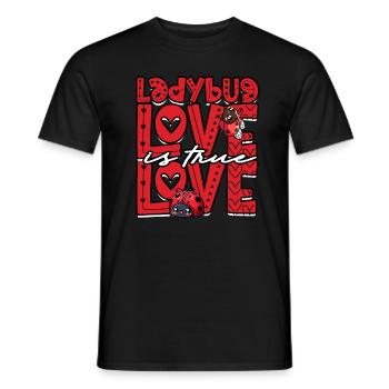 Marienkäfer Entomologie Entomologe - Männer T-Shirt - Schwarz - Vorne - AI Model Male 178 light (178cm)