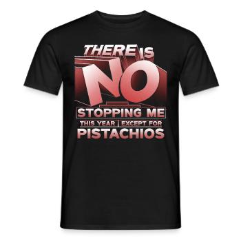 Pistachio allergy - Men's T-Shirt - black - Front - AI Model Male 178 light (178cm)