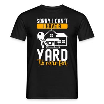 Pendaison de crémaillère des propriétaires - T-shirt homme - noir - Devant - AI Model Male 178 light (178cm)