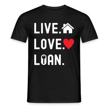 Pendaison de crémaillère des propriétaires - T-shirt homme - noir - Devant - AI Model Male 178 light (178cm)