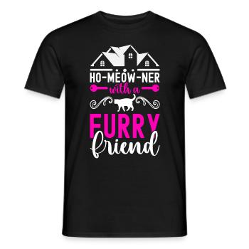 Pendaison de crémaillère des propriétaires - T-shirt homme - noir - Devant - AI Model Male 178 light (178cm)