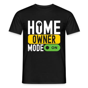Pendaison de crémaillère des propriétaires - T-shirt homme - noir - Devant - AI Model Male 178 light (178cm)