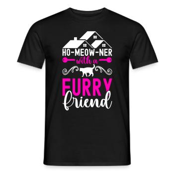 Pendaison de crémaillère des propriétaires - T-shirt homme - noir - Devant - AI Model Male 178 light (178cm)