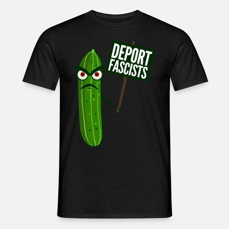 Respect Tolerance Humanity Antifascism - Männer T-Shirt - Schwarz