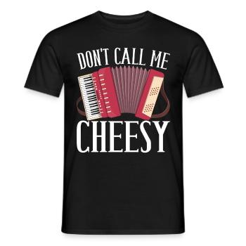 Akkordeon Instrument Akkordeonspieler - Männer T-Shirt - Schwarz - Vorne - AI Model Male 178 light (178cm)