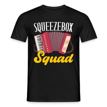 Accordéoniste Accordéoniste - T-shirt homme - noir - Devant - AI Model Male 178 light (178cm)