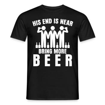 Bride Beer Groom Best Man Groomsmen - Männer T-Shirt - Schwarz - Vorne - AI Model Male 178 light (178cm)