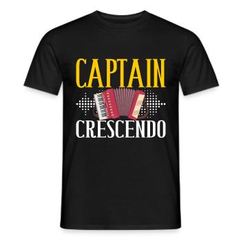 Accordéoniste Accordéoniste - T-shirt homme - noir - Devant - AI Model Male 178 light (178cm)