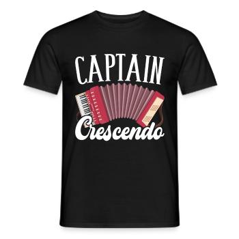 Accordéoniste Accordéoniste - T-shirt homme - noir - Devant - AI Model Male 178 light (178cm)