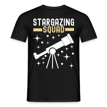 Atronome Astronomie - Männer T-Shirt - Schwarz - Vorne - AI Model Male 178 light (178cm)