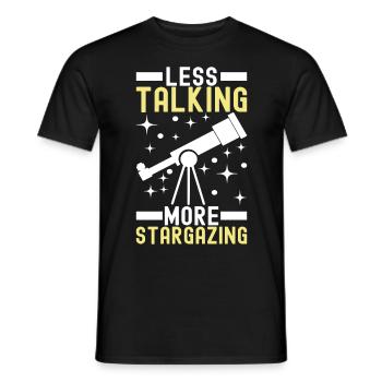 Atronome Astronomie - Männer T-Shirt - Schwarz - Vorne - AI Model Male 178 light (178cm)