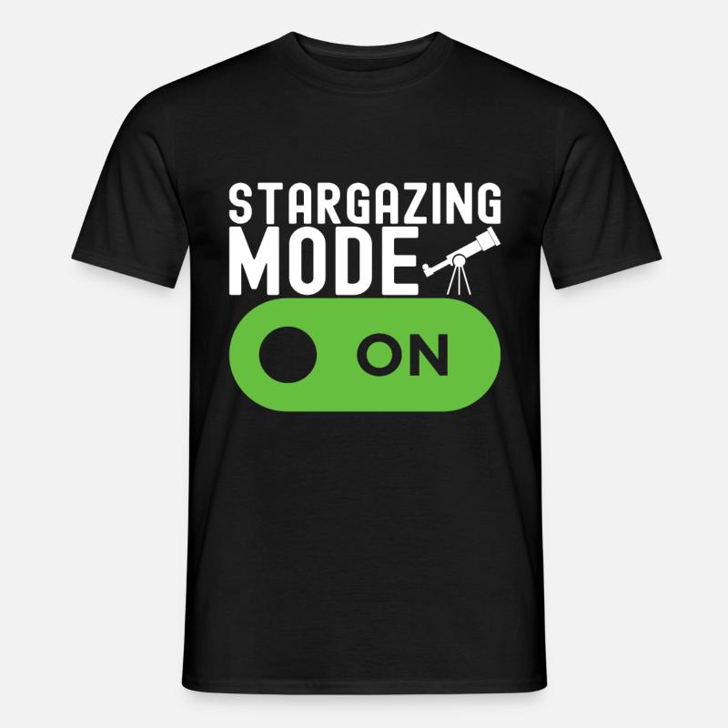 Atronome Astronomie - Männer T-Shirt - Schwarz