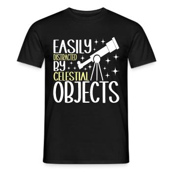 Astronom Astronomie - Männer T-Shirt - Schwarz - Vorne - AI Model Male 178 light (178cm)