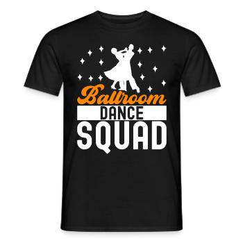 Danse de salon Danseurs de salon Danseurs de salon Danseurs de salon - T-shirt homme - noir - Devant - AI Model Male 178 light (178cm)