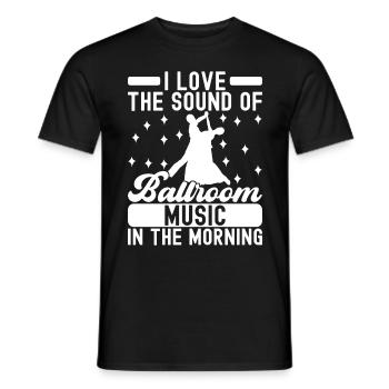 Danse de salon Danseurs de salon Danseurs de salon Danseurs de salon - T-shirt homme - noir - Devant - AI Model Male 178 light (178cm)